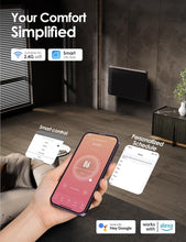 Load image into Gallery viewer, Smart Mica Infrared Heater with Remote &amp; App Control - Warmth in Minutes