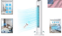Load image into Gallery viewer, 30" Modern Bladeless Tower Fan: Remote Control &amp; 3 Wind Modes for Home Comfort