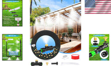 Load image into Gallery viewer, Advanced 27.3m Misting System with Detachable Brass Nozzles for Outdoor Coolness