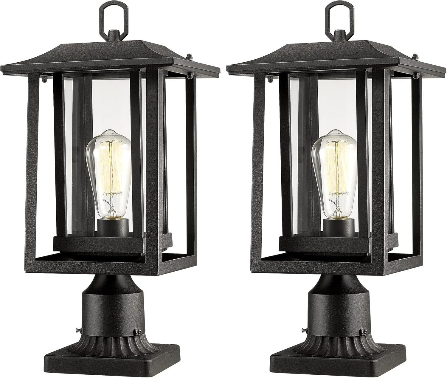 Versatile Outdoor Lamp Post Light, Pier or Post Mount, Weather-Resistant Design