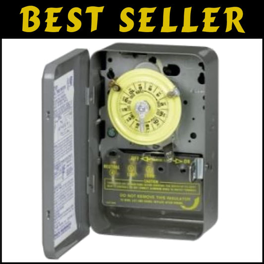 Industrial-Grade T101 24-Hour Timer with 12 ON/OFF Settings & Included Trippers