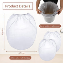 Load image into Gallery viewer, Versatile 200-Piece Elastic Top 5-Gallon Paint Strainer Bags - Prevent Clogging