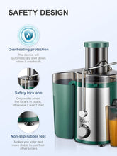 Load image into Gallery viewer, Dishwasher Safe Juicer Machine with Wide Mouth &amp; 2 Speeds – Effortless Juicing