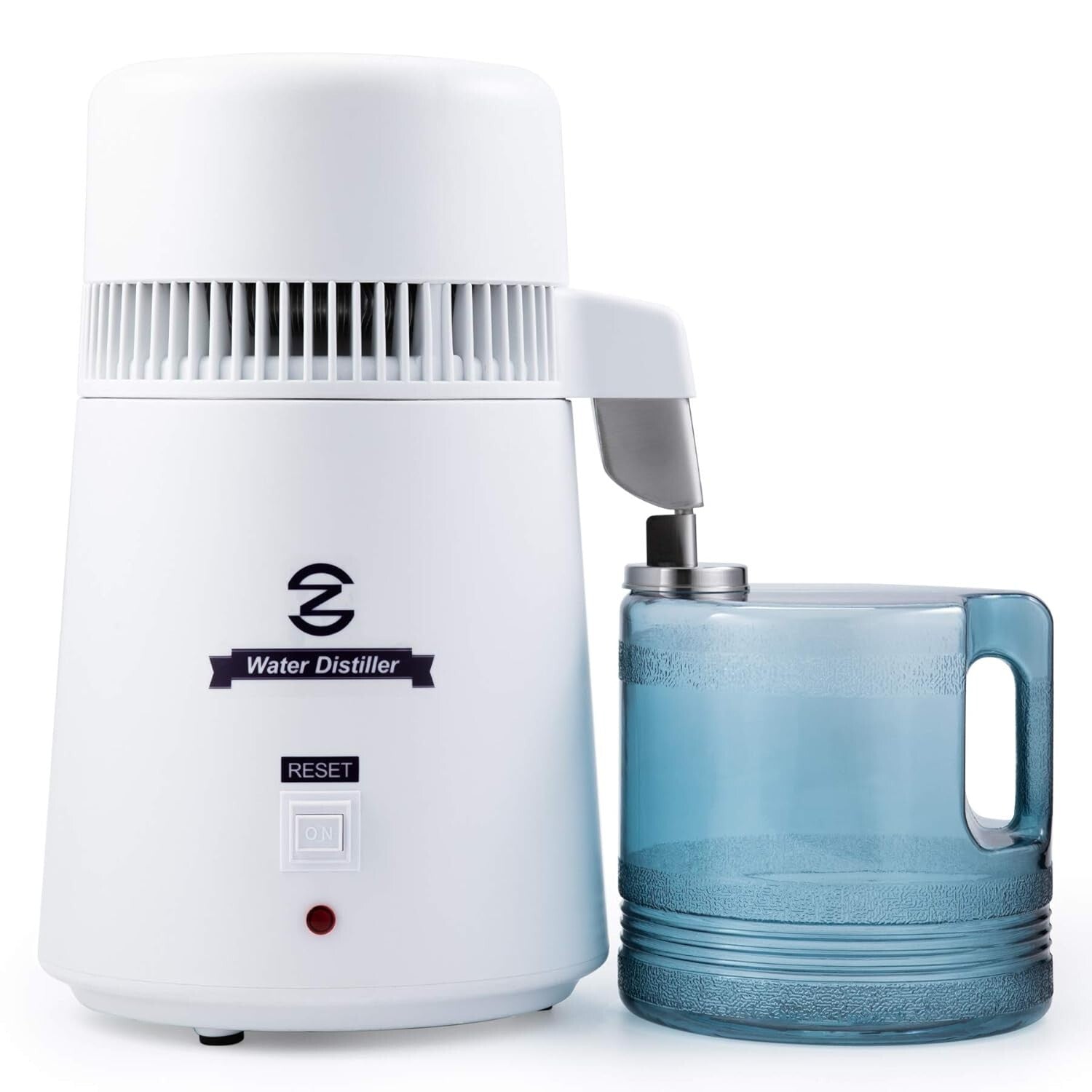 Versatile Distilled Water Maker - Ideal for Home, Office, and Labs - 1.5 L/h