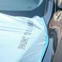 Load image into Gallery viewer, Clear Plastic Sheeting 10 Micron 16 x 350 ft - Premium Automotive Masking Film
