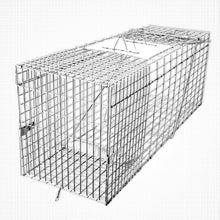 Load image into Gallery viewer, Compact 32" Heavy Duty Animal Trap - Capture Stray Cats, Raccoons, and More