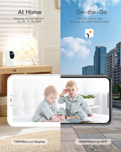 Load image into Gallery viewer, 1080P Video Baby Monitor - 5-Inch Smart Camera with Two-Way Audio &amp; Night Vision
