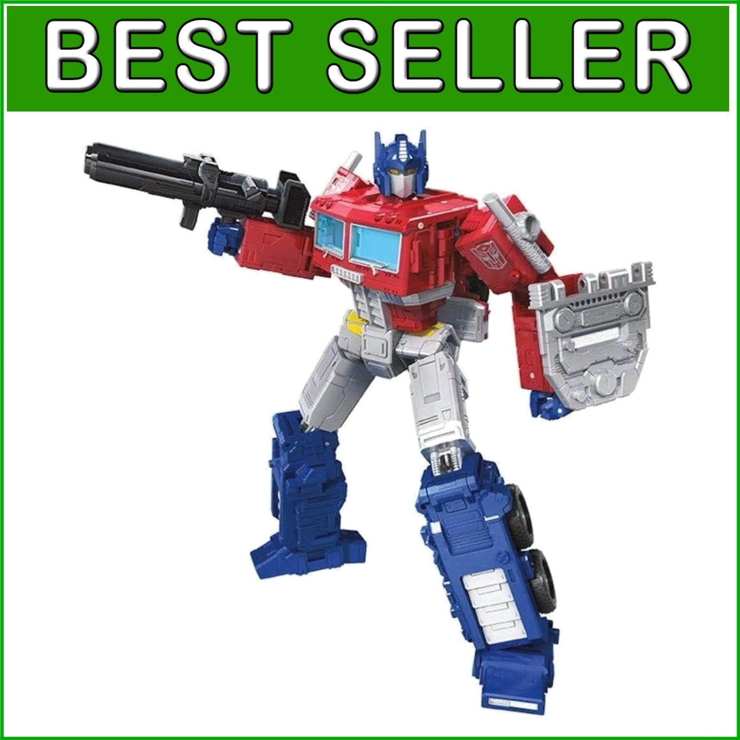 7-Inch Optimus Prime Action Figure - Converts to Modular Battle Station Mode!
