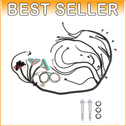 Durable Engine Wiring Harness for GM LS1 Vortec - 60-Month Warranty Included