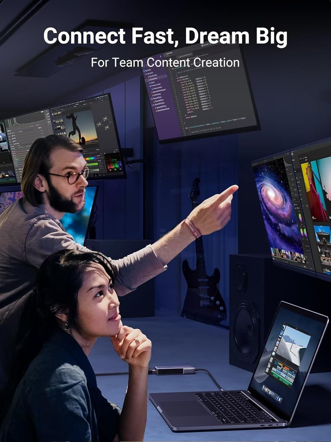 Aluminum USB C to Ethernet Adapter with Thermal Design - Reliable 5Gb Connection