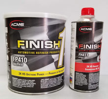 Load image into Gallery viewer, Excellent Coverage Gray Urethane Primer - 2-Piece Glossy Paint Set, 410 Gallons