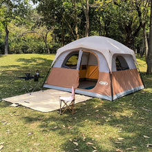 Load image into Gallery viewer, Double Layer Windproof &amp; Waterproof Tent for 6 - Ideal for Family Adventures