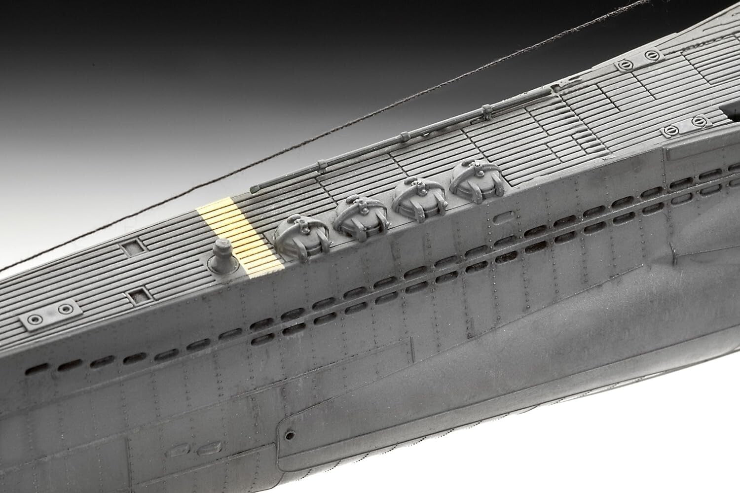 Classic U-Boat Typ VIIC/41 Model Kit with 3 Boat Decals & Display Stand