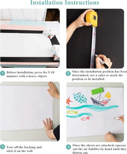 Load image into Gallery viewer, Versatile Self-Adhesive Magnetic Dry Erase Board for Home &amp; Office - 24" x 36"