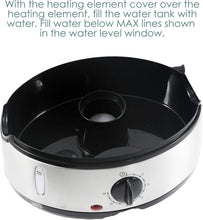 Load image into Gallery viewer, Multi-Function 9.5 Quart Electric Steamer with Easy Clean &amp; Compact Storage