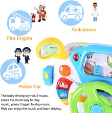 Load image into Gallery viewer, First Driving Steering Wheel Toy for Toddlers - Interactive Learning Fun