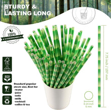 Load image into Gallery viewer, Sturdy 1000 Count Biodegradable Paper Straws - Perfect for Hot &amp; Cold Drinks