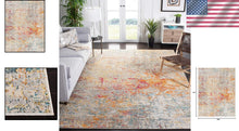 Load image into Gallery viewer, Kid &amp; Pet-Friendly 9' x 12' Area Rug - Stain Resistant Modern Abstract Design