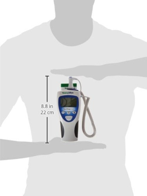 Ergonomic Digital Thermometer with 60 Sec Pulse Timer & Wall Mount - Adult Use