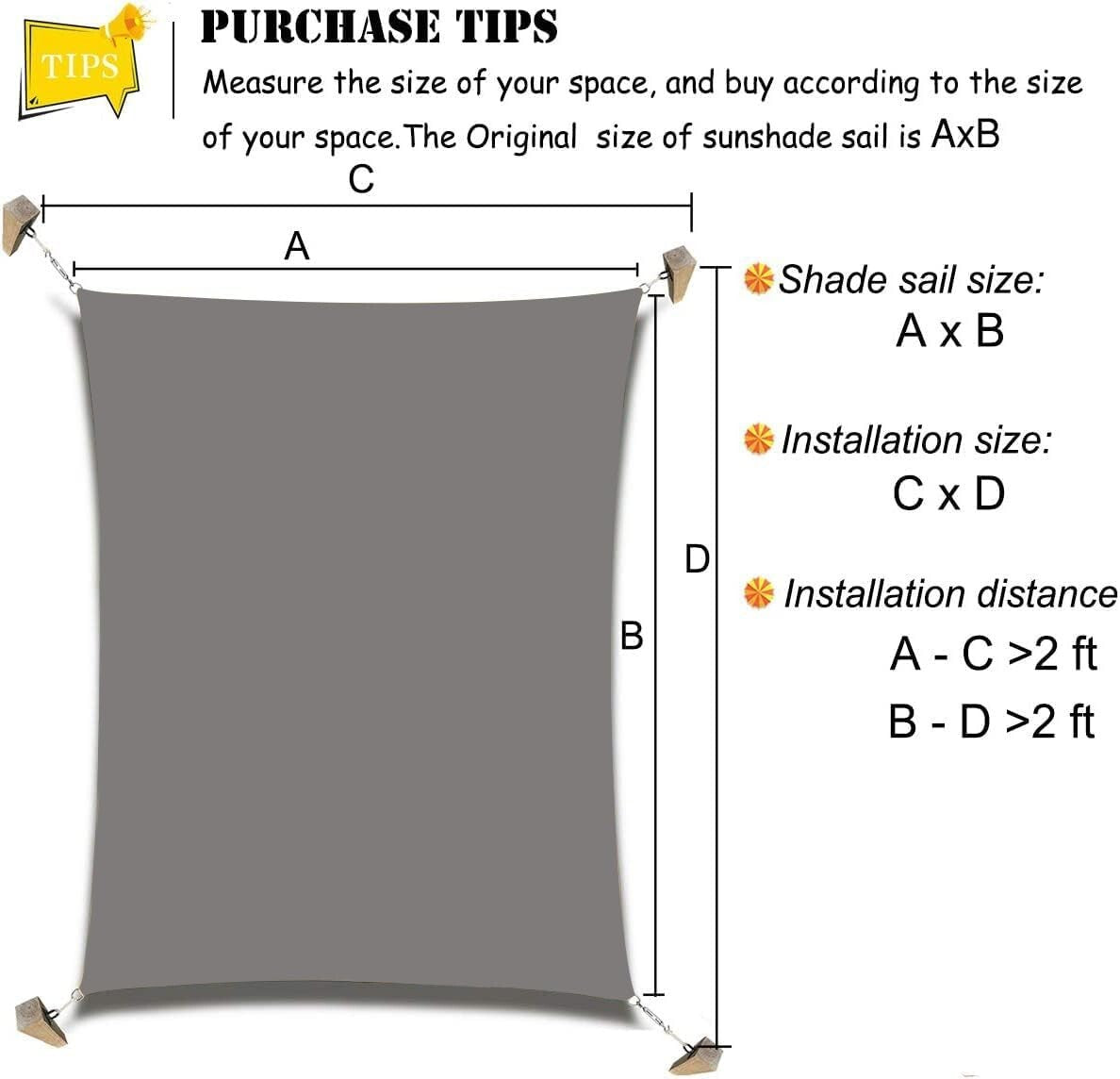Durable Grey 10' x 12' Rectangle Sun Shade Sail for Stylish Outdoor Protection