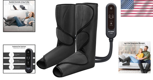 Portable Corded Electric Leg & Foot Massager – Foldable & Adjustable Design