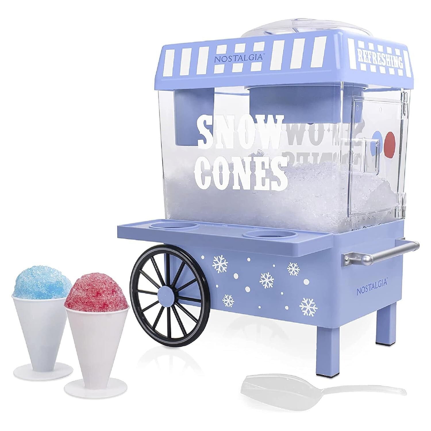 User-Friendly Snow Cone Machine with Safety Switch - Perfect Party Treats