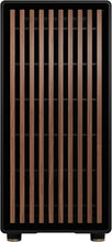Load image into Gallery viewer, Stylish North Charcoal Black Tempered Glass Case - Customizable &amp; Efficient