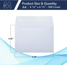 Load image into Gallery viewer, Convenient Self-Seal A4 Invitation Envelopes - Perfect for DIY Cards &amp; Printing