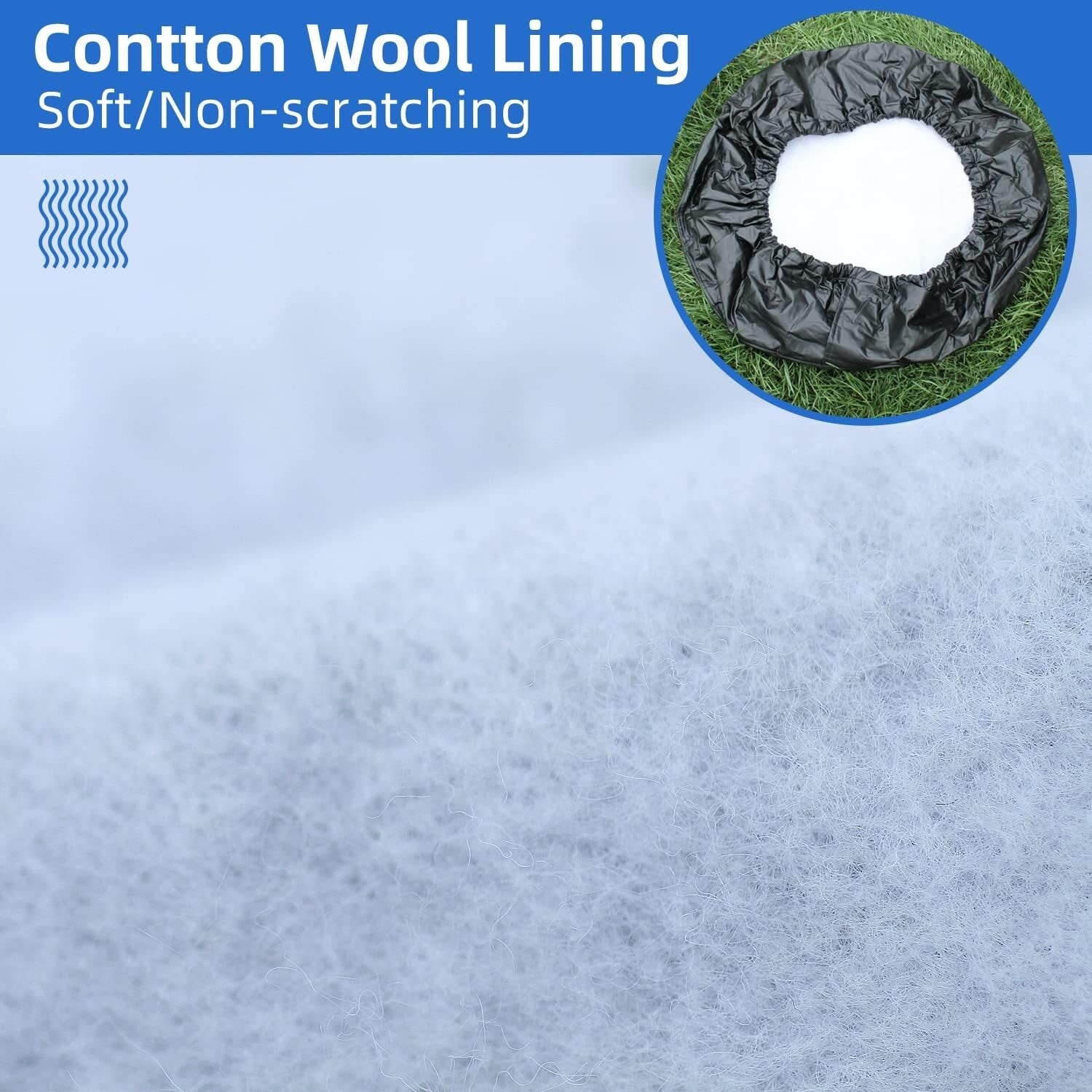 Durable Waterproof Tire Covers for RVs - 4 Pack Universal Protection 40-42 Inch