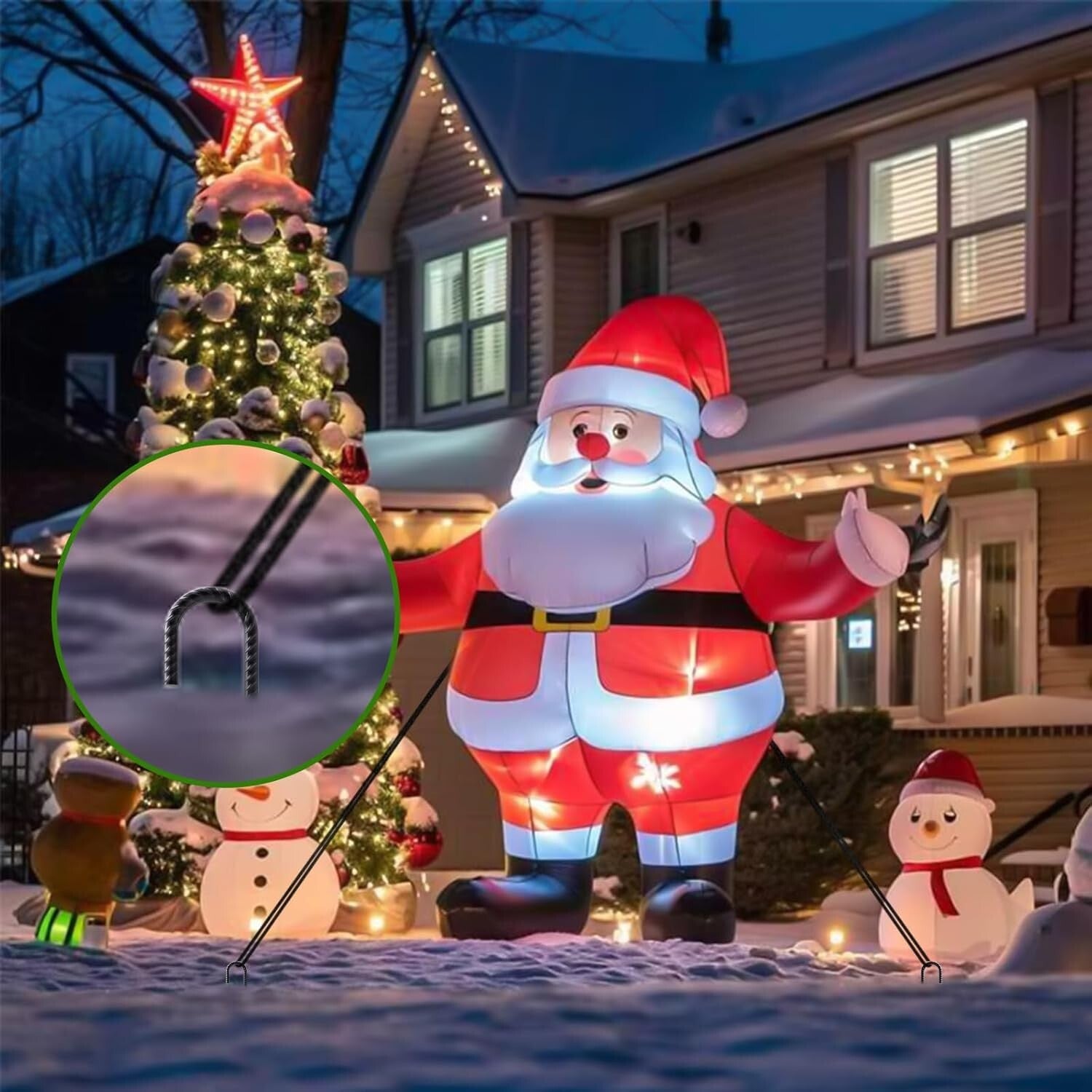 Durable 24-Inch J-Hook Rebar Anchors - Set of 20 for Outdoor Equipment Stability