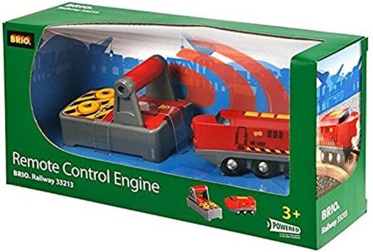 All-in-One Remote-Controlled Wooden Train Set - Perfect Gift for Young Kids