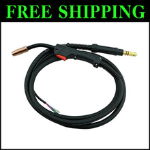 Load image into Gallery viewer, 100A Air Cooled MIG Gun Torch with Spade Terminals - Lincoln K530-5 Compatible