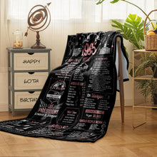 Load image into Gallery viewer, Comforting Throw Blanket - Cheers to 60 Years! Perfect Gift for 1965 Birthdays