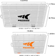 Load image into Gallery viewer, Versatile Plastic Storage Box for Fishing Gear &amp; Crafts - BPA-Free, Easy to Use