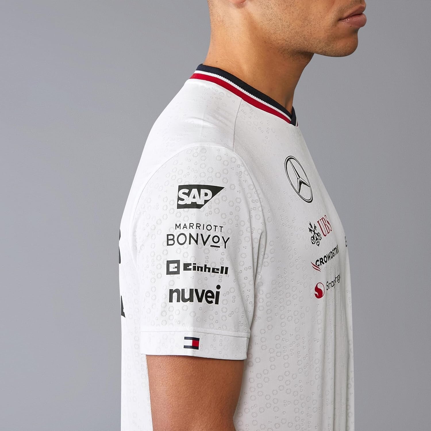 2024 F1 Men's Driver T-Shirt - Premium Polyester Blend & Stylish Details