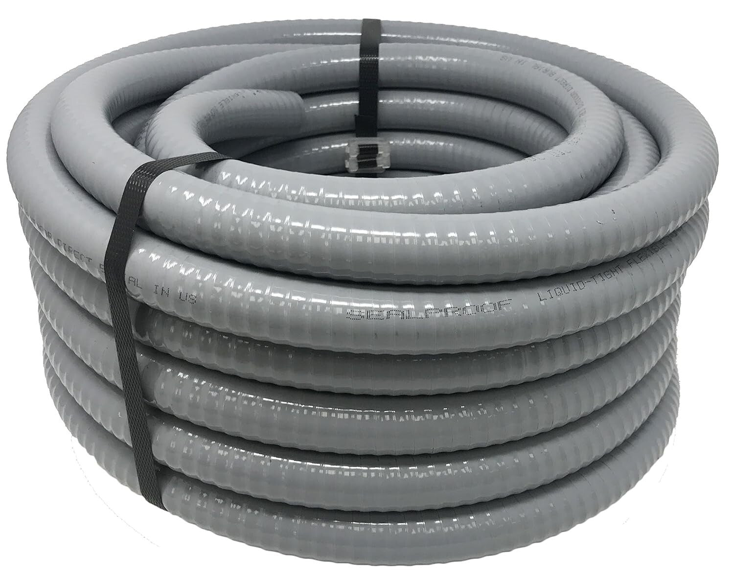 Flexible 100ft Non-Metallic Electrical Conduit, 3/4" Diameter, Easy Install