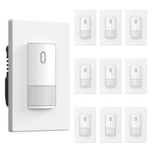Load image into Gallery viewer, Smart Home Matte Finish Motion Sensor Light Switch with 120V Compatibility
