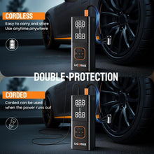 Load image into Gallery viewer, Rechargeable Tire Inflator with Digital Gauge - Ideal for Cars &amp; Sports Balls