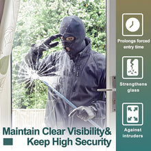 Load image into Gallery viewer, UV-Blocking 8 Mil Window Security Film - Strong Protection Against Shattering