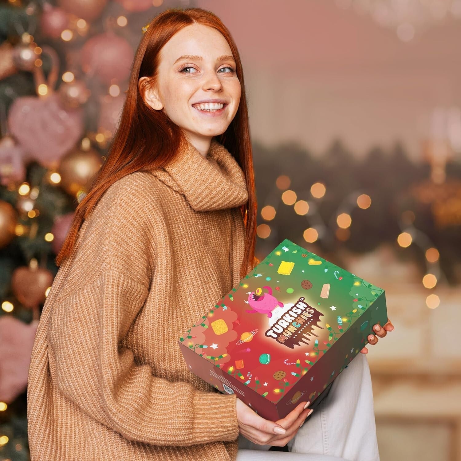 Exotic Snack Box Gift - Celebrate with 21 Full-Size Snacks from Around the World