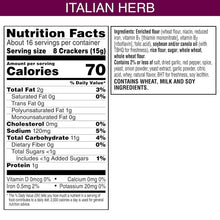 Load image into Gallery viewer, Versatile Italian Herb Flatbreads - Ideal for Dips, Cheese &amp; More - 12 Pack