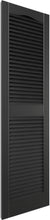 Load image into Gallery viewer, Classic Style 48 in. H Vinyl Shutters with Easy Install Spikes – Black Color