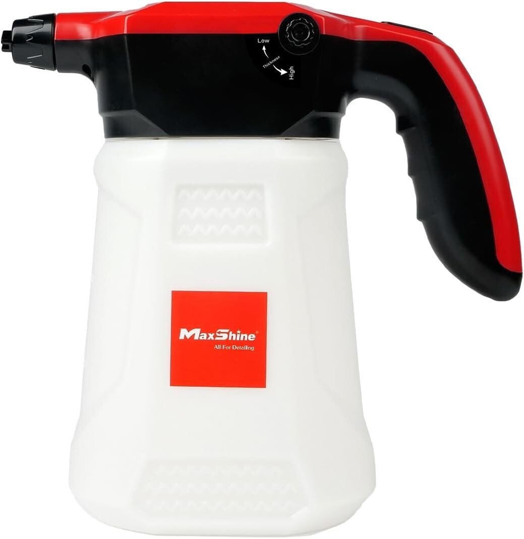 2600mAh Cordless 2L Foam Cannon with Adjustable Nozzles for Quick Car Washing