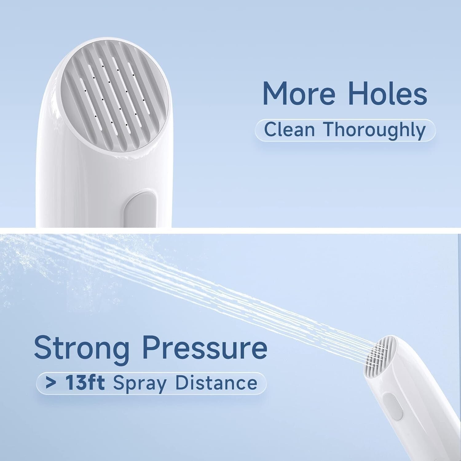 IPX7 Waterproof Portable Bidet with 400ml Capacity - Clean Anytime, Anywhere