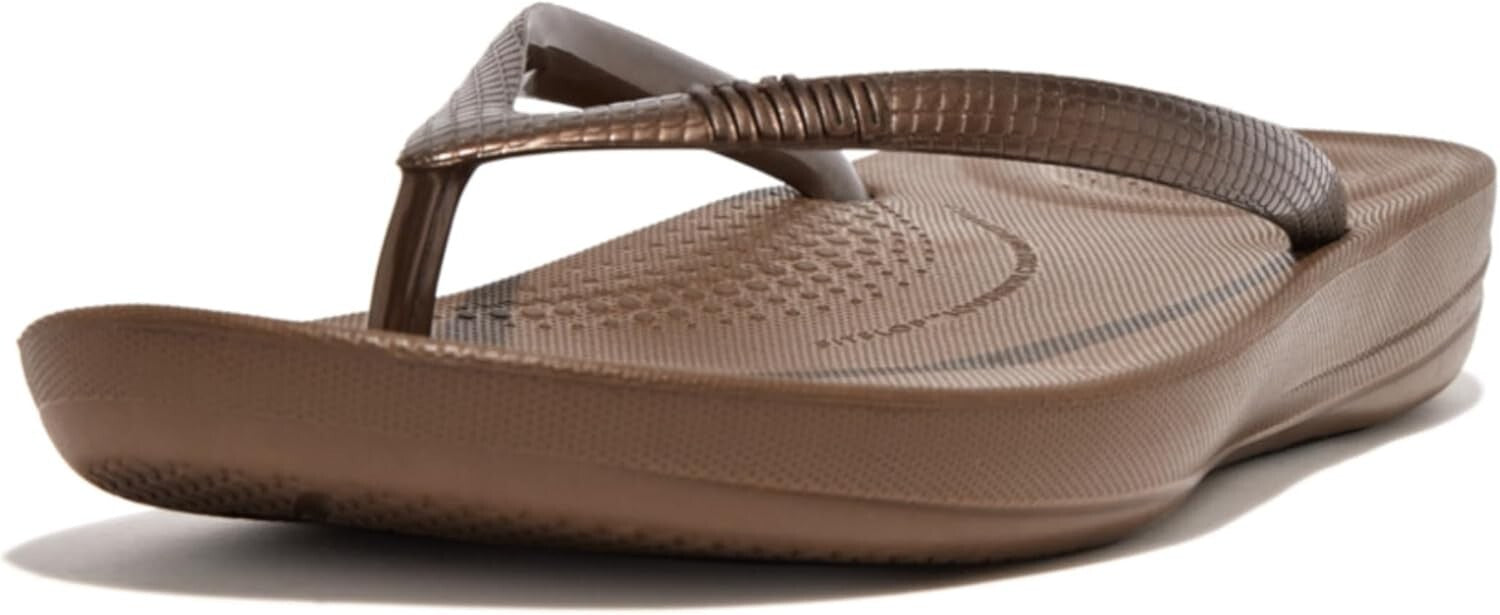 Lightweight iQushion Flip-Flops with Ergonomic Footbed - Perfect Summer Sandals