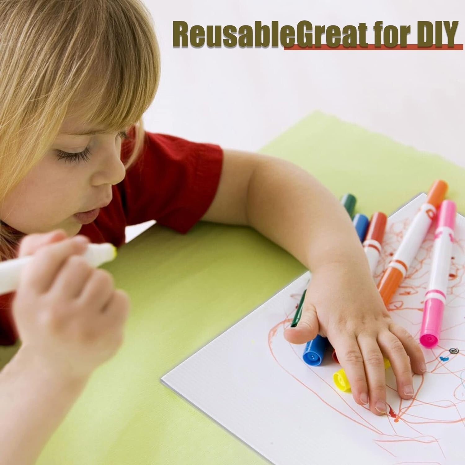 DIY Customizable Blank Yard Signs Kit with Metal Stakes - Weatherproof 10-Pack