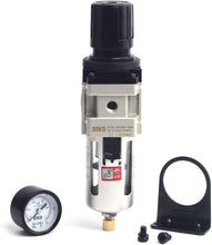Load image into Gallery viewer, Lightweight Aluminum Air Pressure Regulator Combo with Easy Installation Bracket