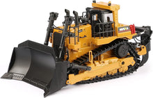 Load image into Gallery viewer, 1/50 Scale Diecast Metal Bulldozer Toy with Adjustable Blade for Kids