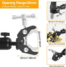 Load image into Gallery viewer, All-in-One Soldering Work Station with Adjustable Arms and 5X Magnification