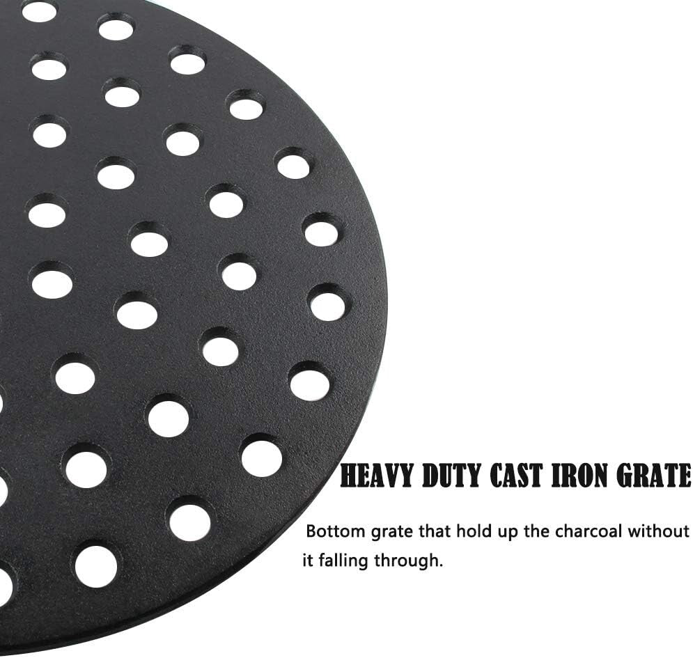 Efficient Cast Iron Fire Grate Replacement - Consistent Heat for XL Grills